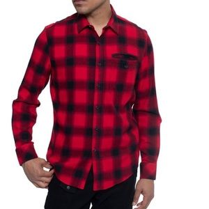 Sean John Men's Plaid Shirt. 4XL